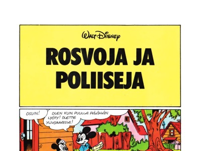 Rosvoja ja poliiseja