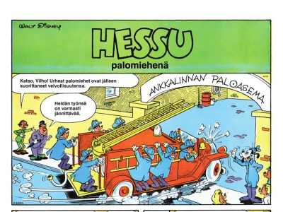 Hessu palomiehenä