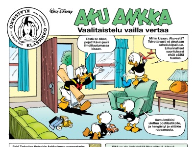 Vaalitaistelu vailla vertaa