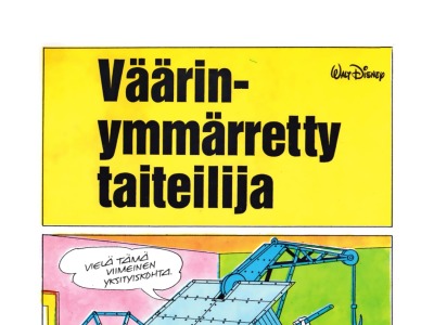 Väärinymmärretty taiteilija