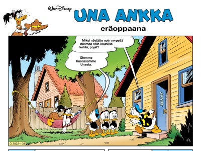 36073 Una Ankka eräoppaana