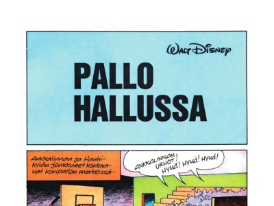 Pallo hallussa