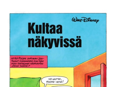 Kultaa näkyvissä