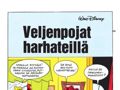 Veljenpojat harhateillä