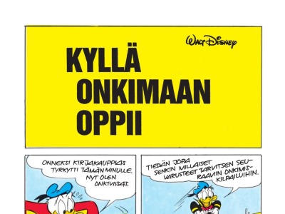 Kyllä onkimaan oppii