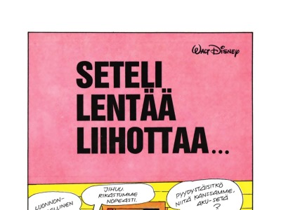 Seteli lentää liihottaa