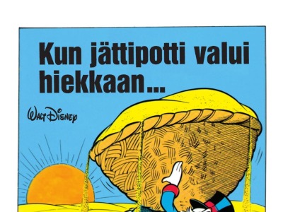 Kun jättipotti valui hiekkaan...