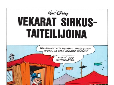 Vekarat sirkustaiteilijoina