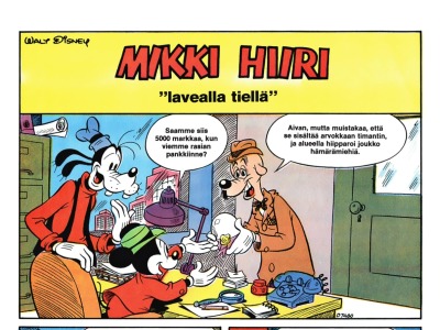 16167 Mikki Hiiri "lavealla tiellä"