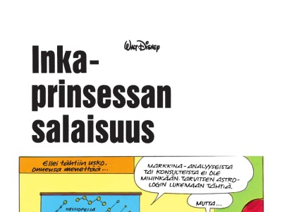 Inkaprinsessan salaisuus