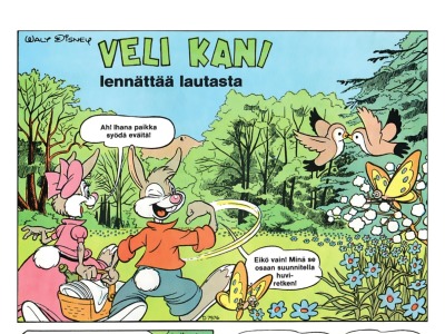 Veli Kani lennättää lautasta