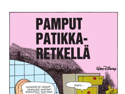 Pamput patikkaretkellä