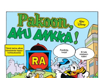 Pakoon, Aku Ankka!