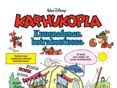 Kuusnelonen koirakoulussa