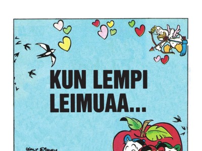 Kun lempi leimuaa...