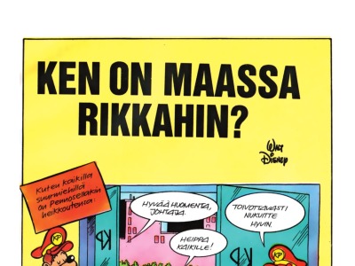 Ken on maassa rikkahin?