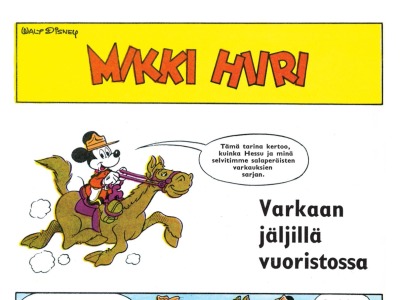 Varkaan jäljillä vuoristossa