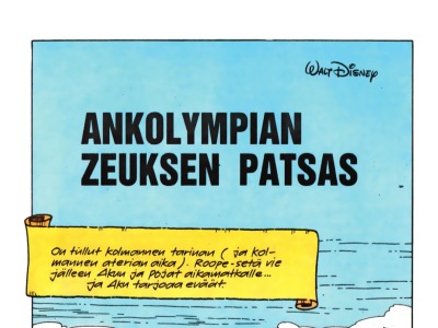 Ankolympian Zeuksen patsas