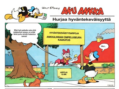 Hurjaa hyväntekeväisyyttä