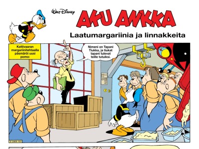 Laatumargariinia ja linnakkeita