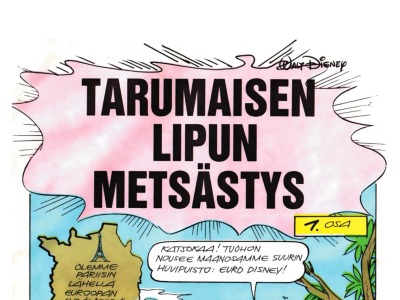 Tarumaisen lipun metsästys