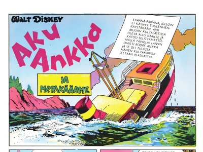6518 Aku Ankka ja merikäärme