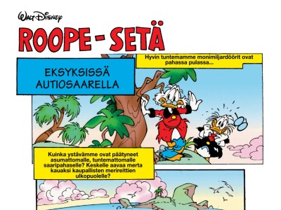 Eksyksissä autiosarella