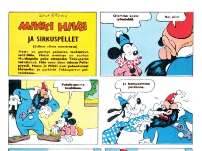 Mikki Hiiri ja sirkuspellet