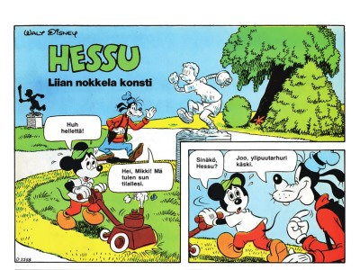 Liian nokkela konsti