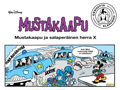 Mustakaapu ja salaperäinen herra X