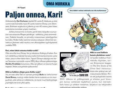 Paljon onnea, Kari!