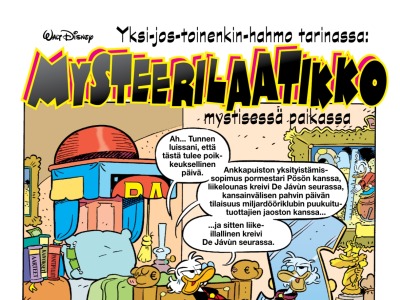 Mysteerilaatikko mystisessä paikassa