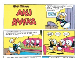 Aku Ankka palomiehenä image