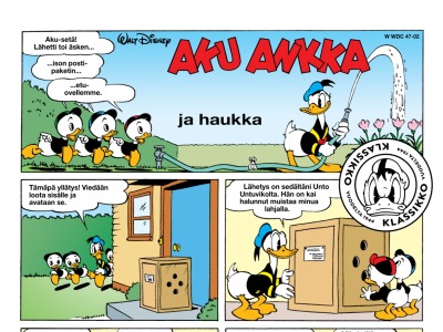 Aku Ankka ja haukka