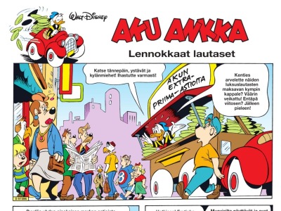 Lennokkaat lautaset