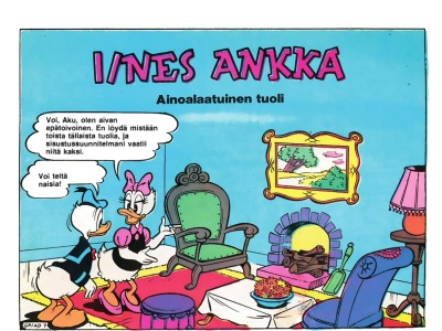 Ainoalaatuinen tuoli