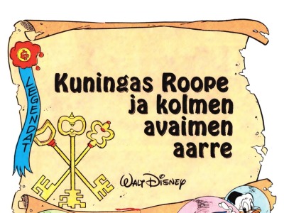 26718 Kuningas Roope ja kolmen avaimen aarre