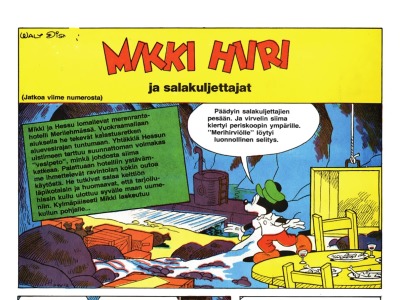 Mikki Hiiri ja salakuljettajat