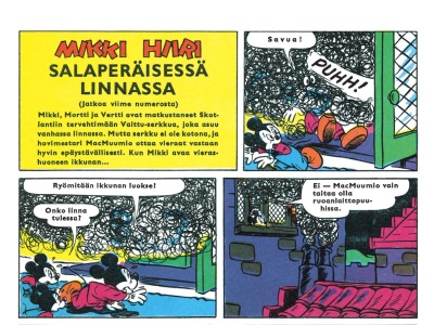 Mikki Hiiri salaperäisessä linnassa