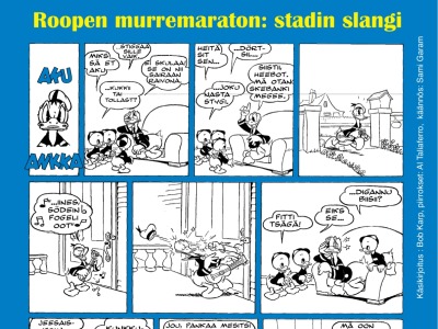 Roopen murremaraton: stadin slangi