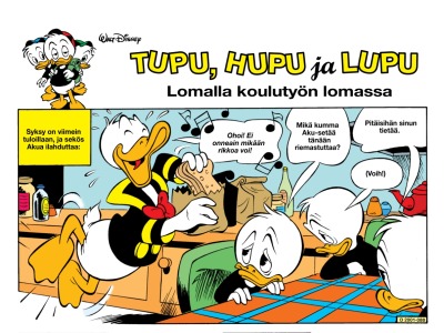 36829 Lomalla koulutyön lomassa