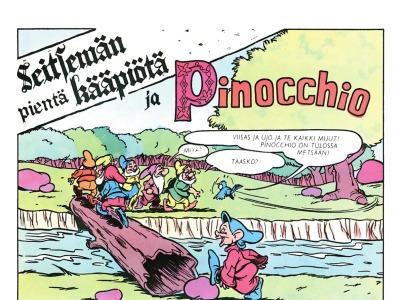 6836 Seitsemän pientä kääpiötä ja Pinocchio