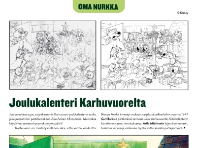 Joulukalenteri Karhuvuorelta