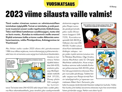 2023 viime silausta vaille valmis!