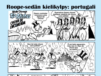 Roope-sedän kielikylpy: Portugali