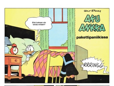 Aku Ankka pakettipaniikissa