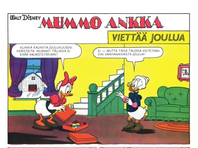 Mummo Ankka viettää joulua