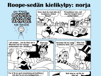 Roope-sedän kielikylpy: norja