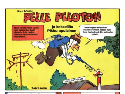 Pelle Peloton ja kekseliäs Pikku apulainen