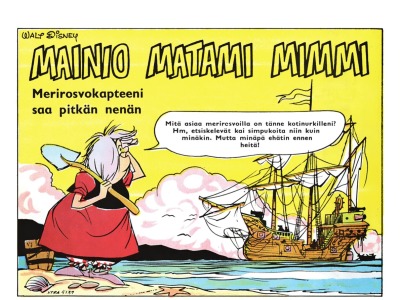 16969 Merirosvokapteeni saa pitkän nenän